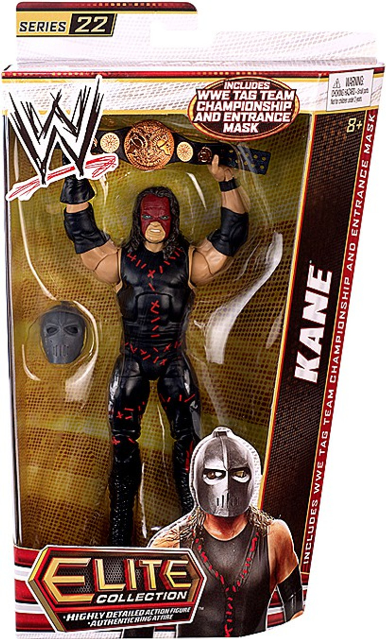 WWE Wrestling Elite Series 22 Kane Action Figure Tag Team ...