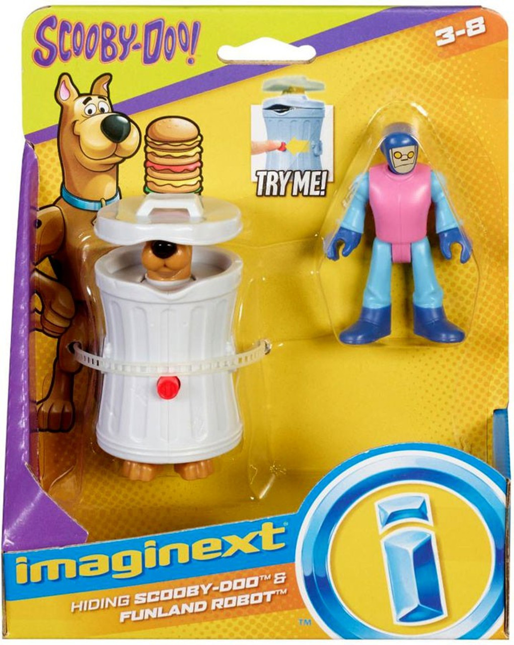 Fisher Price Scooby Doo Imaginext Hiding ScoobyDoo Funland Robot 3