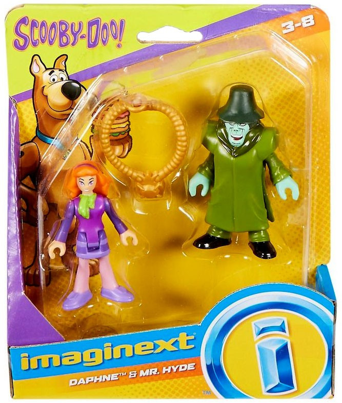 Fisher Price Scooby Doo Imaginext Daphne Mr. Hyde 3 Mini Figure 2Pack