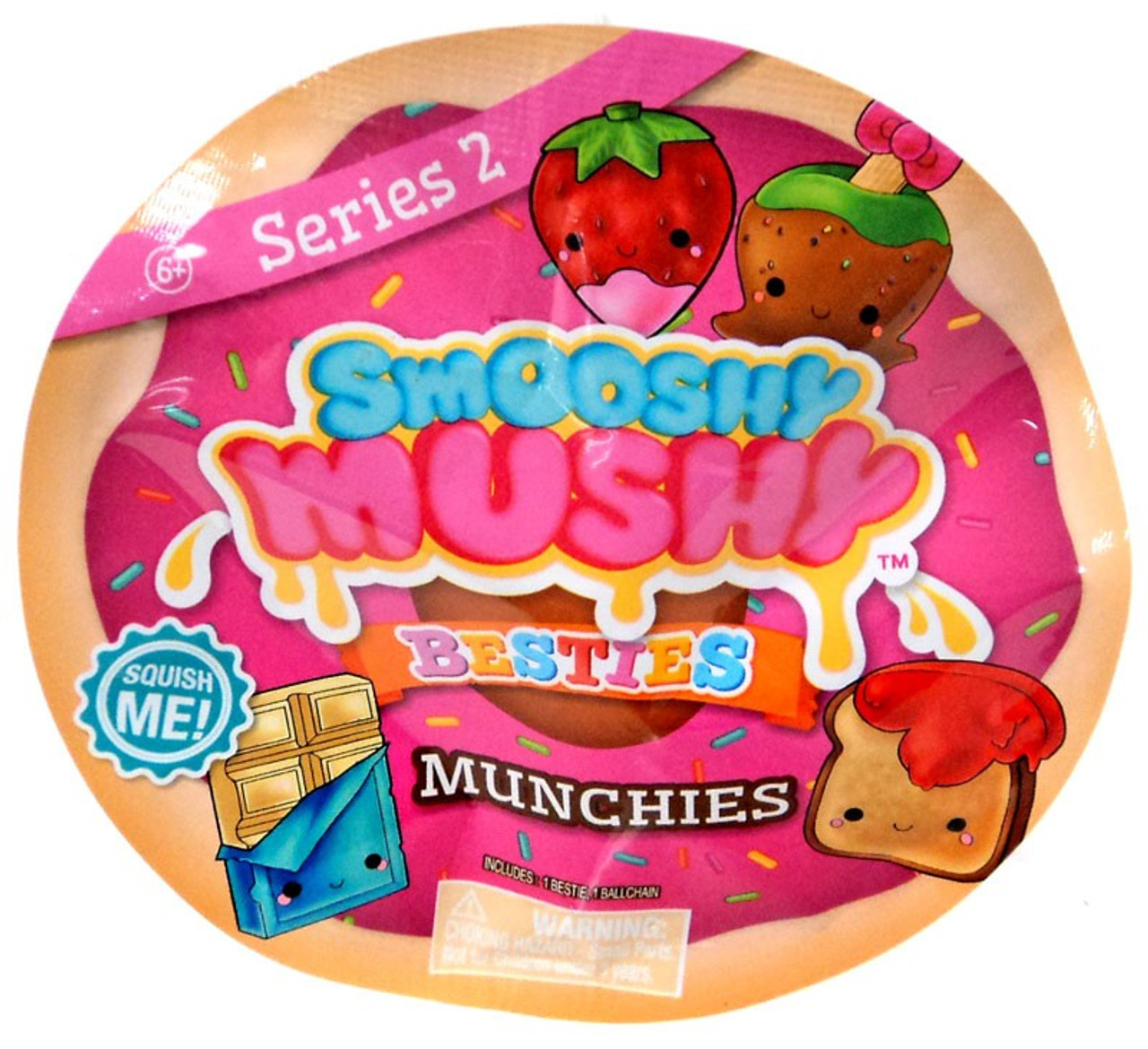 Smooshy Mushy Besties Series 2 Munchies Mystery Pack Redwood - ToyWiz