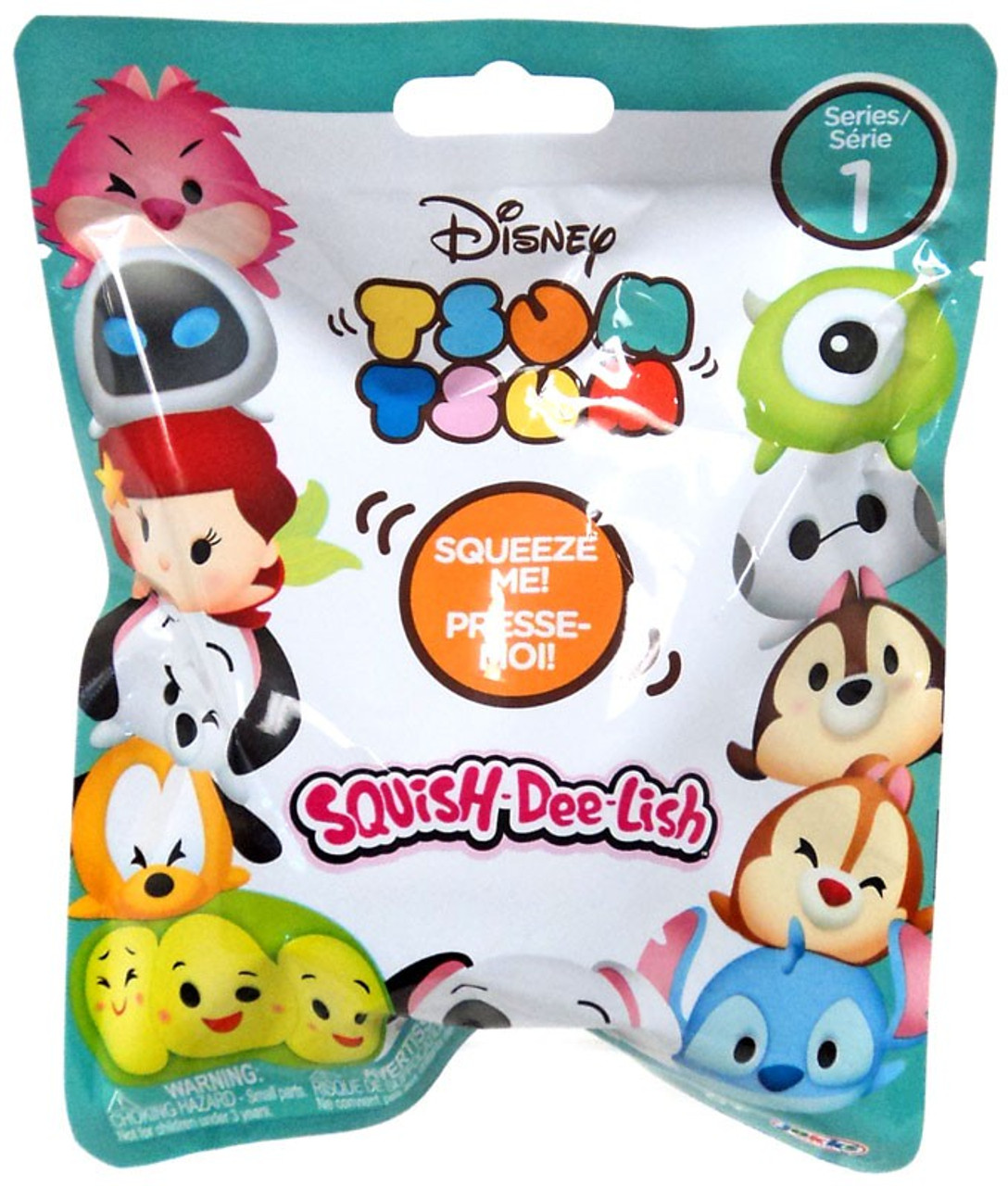 Disney Squish-Dee-Lish Tsum Tsum Series 1 Tsum Tsum Mystery Pack Jakks Pacific - ToyWiz