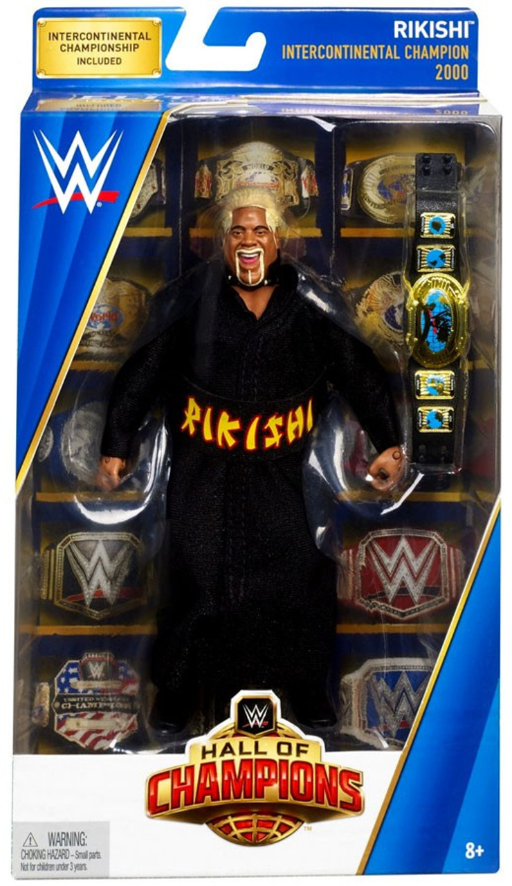 WWE Wrestling Elite Hall Of Champions Rikishi Exclusive 6 Action Figure ...