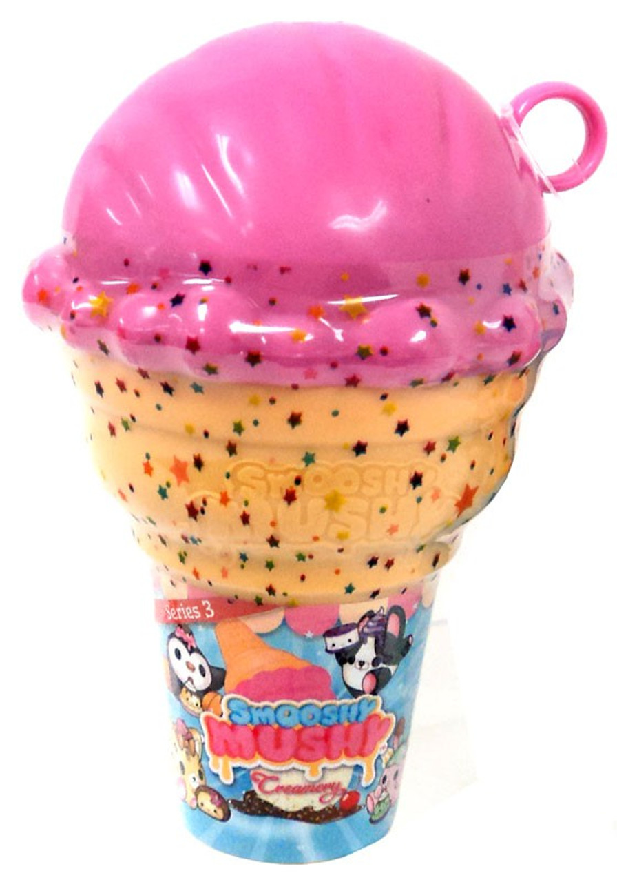 Smooshy Mushy Creamery Smooshy Surprises Series 3 Mystery Pack Pink Redwood - ToyWiz