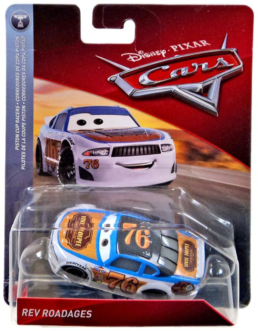 Disney Pixar Cars Cars 3 Piston Cup Racers Rev Roadages ...