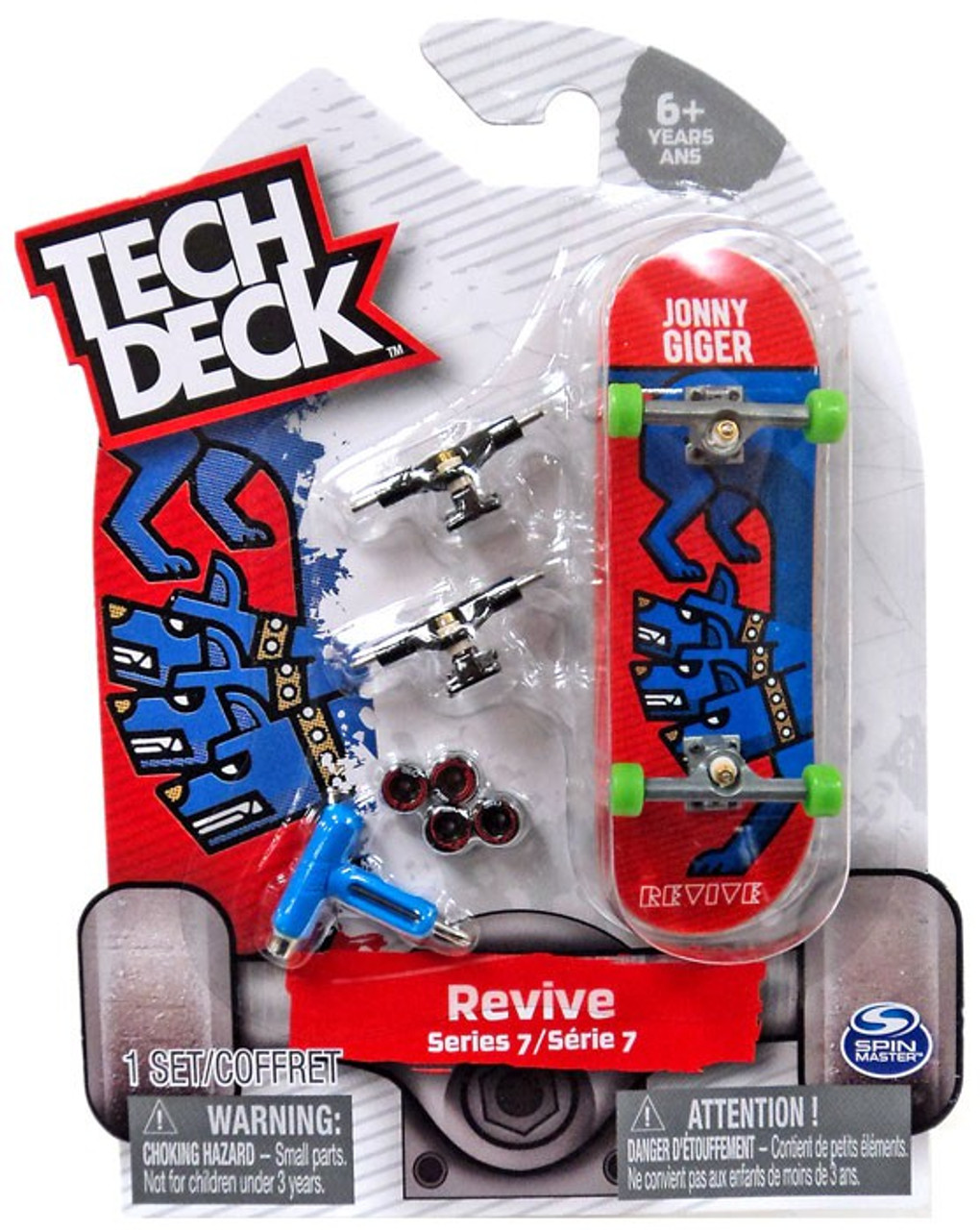 Tech Deck Series 7 Revive 96mm Mini Skateboard Spin Master - ToyWiz