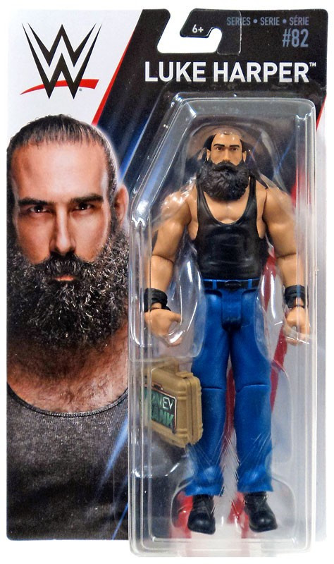 WWE Wrestling Series 82 Luke Harper 6 Action Figure Money in the Bank