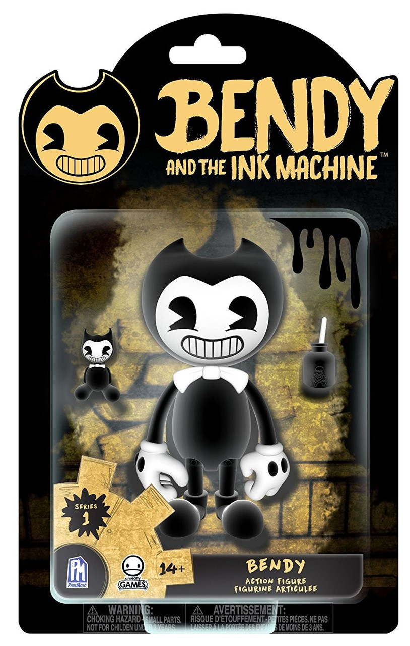 Bendy And The Ink Machine Series 1 Bendy Action Figure Regular Phatmojo