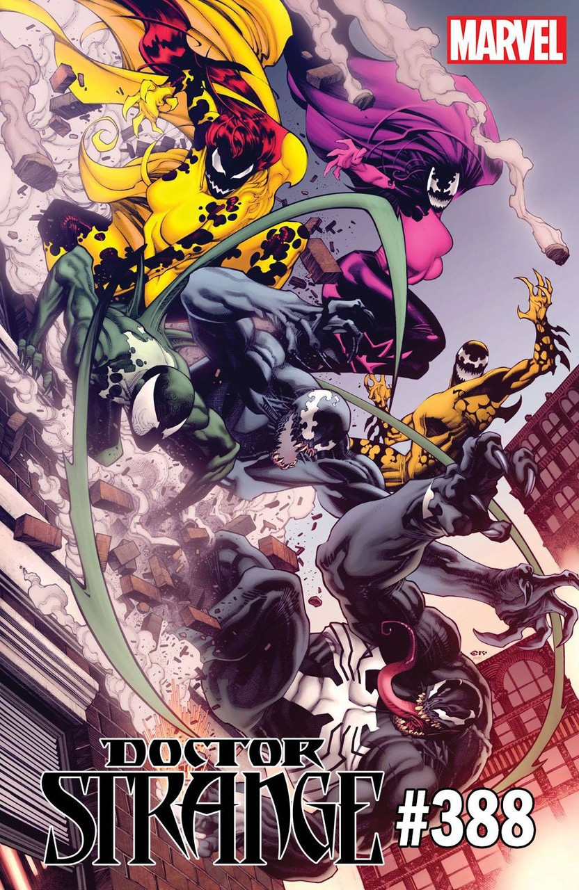 marvel doctor strange comic book 388 venom 30th variant cover toywiz