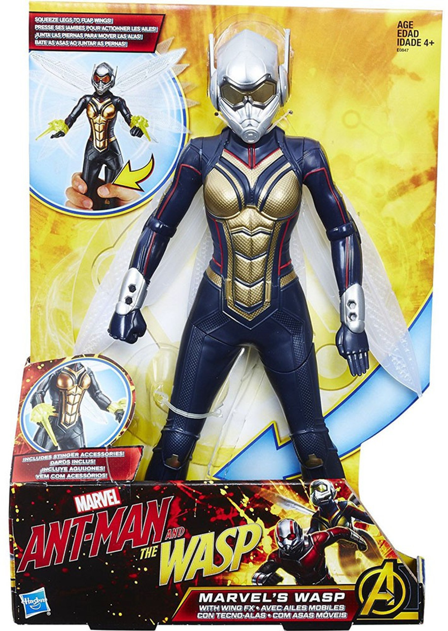 Marvel Ant-Man and the Wasp Marvels Wasp 12 Action Figure with Wing FX ... - Apizlh6gy  34688.1524241916