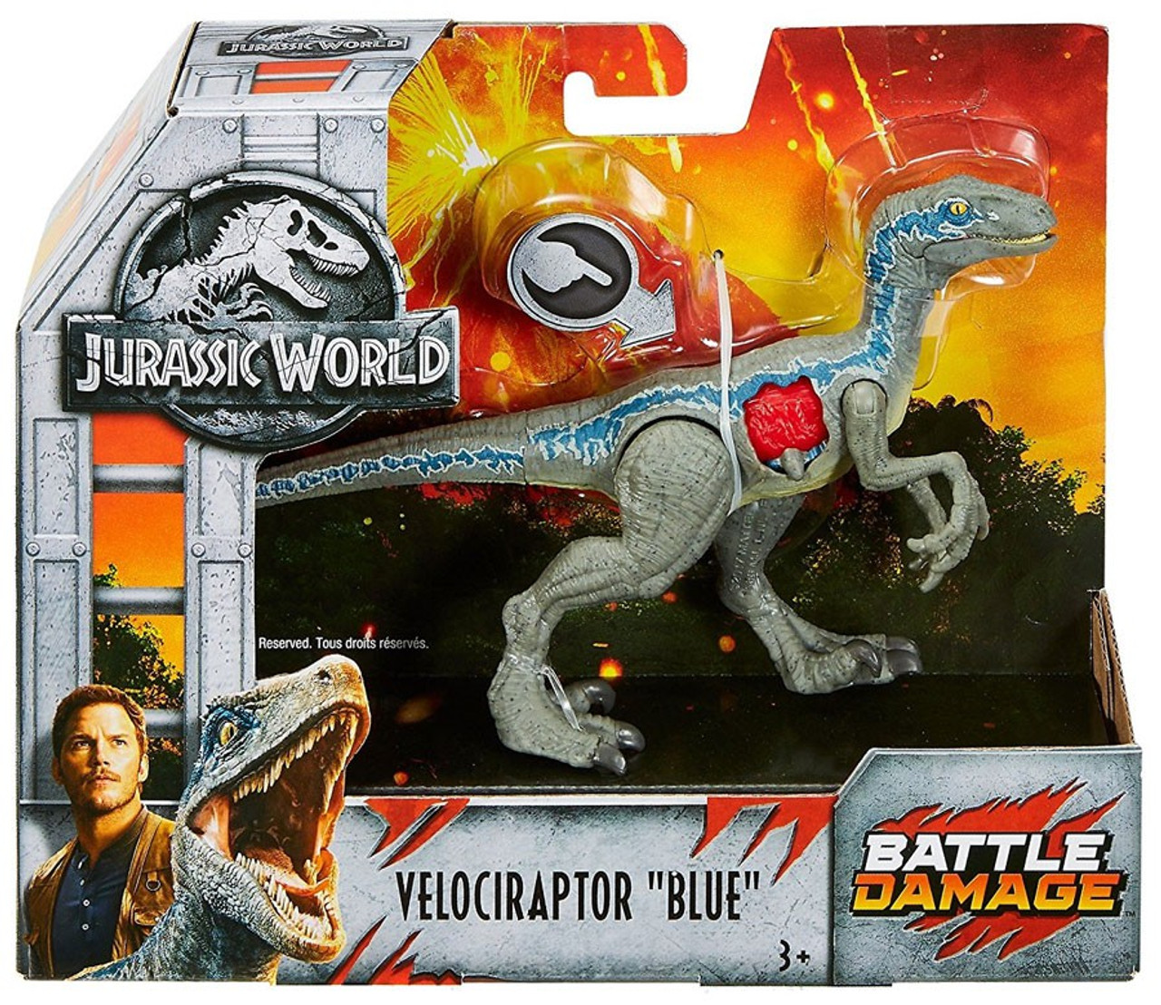 Jurassic World Velociraptor Blue Figure