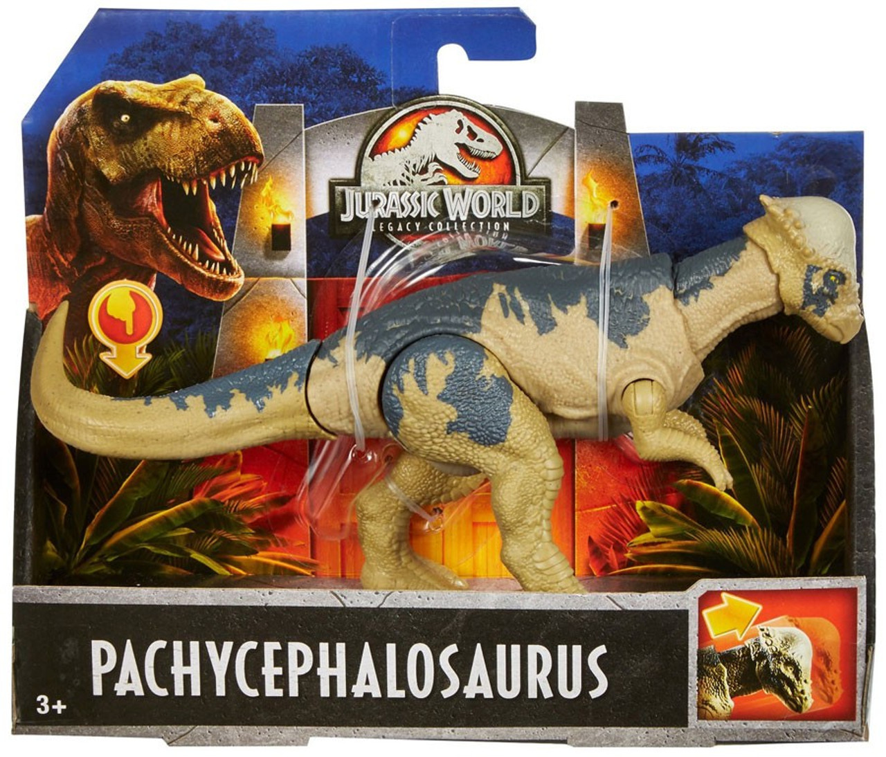 Jurassic World Fallen Kingdom Legacy Collection Pachycephalosaurus Action Figure Mattel Toywiz 3383