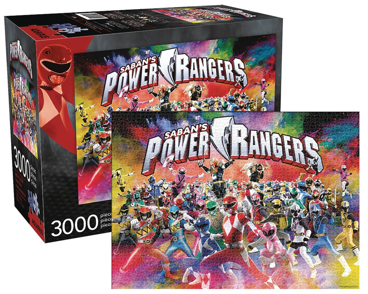 power rangers power rangers puzzle 3 000 pieces nmr america toywiz
