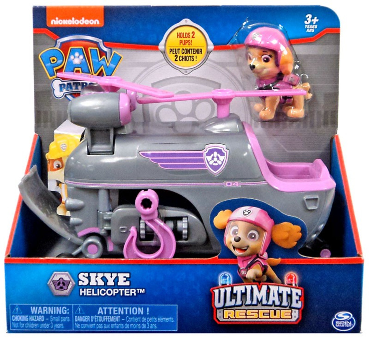Paw Patrol Ultimate Rescue Skye Helicopter Vehicle Figure Spin Master ...