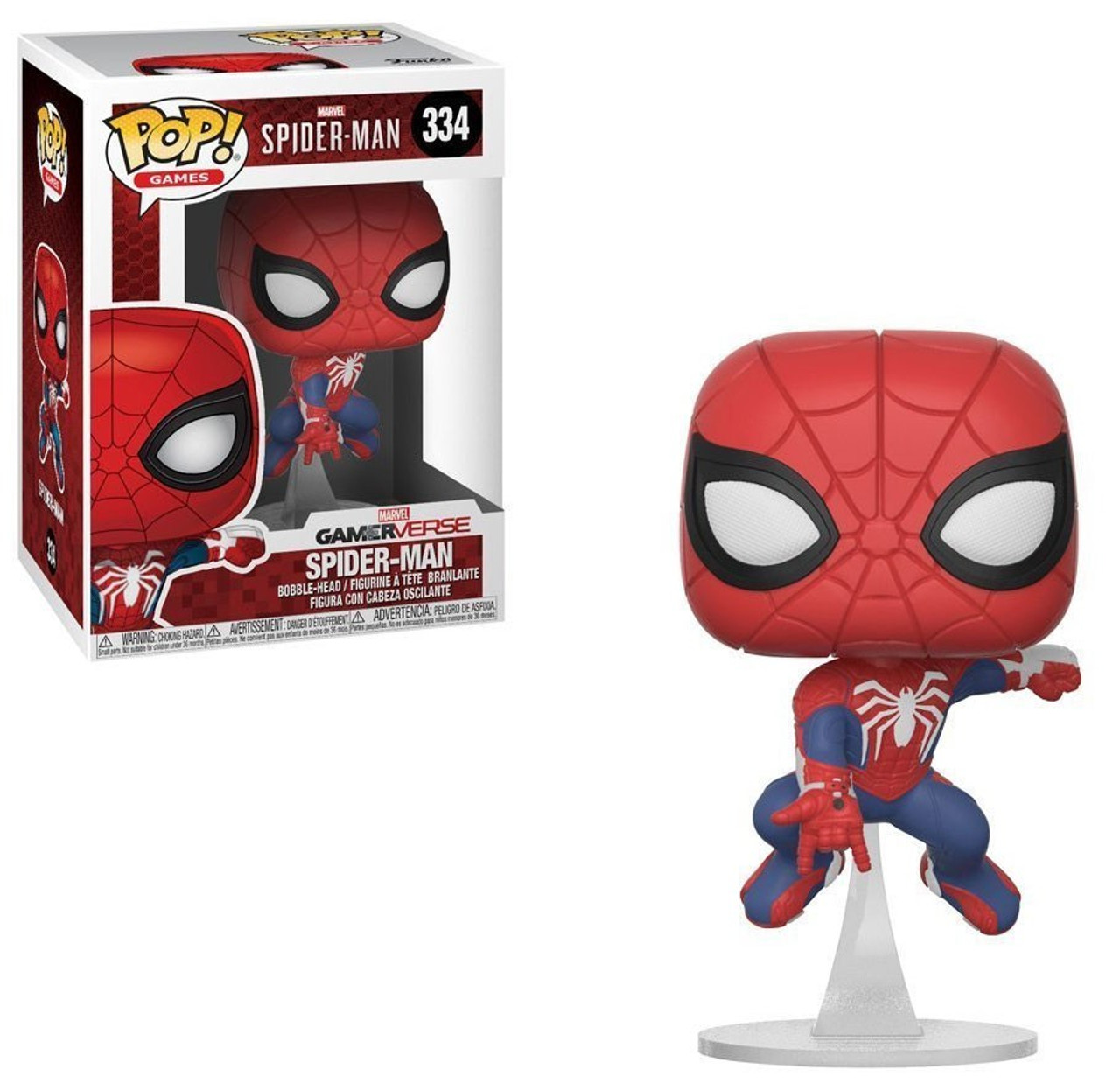 Funko Marvel Gamerverse Spider-Man Funko POP Games Spider-Man Vinyl ...