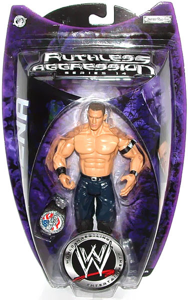 WWE Wrestling Ruthless Aggression Series 14 John Cena Action Figure