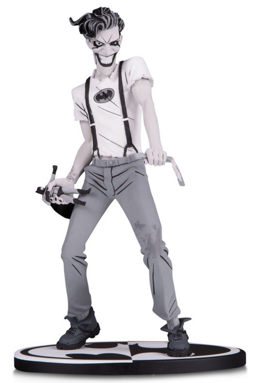 batman black white black white joker 6 9 statue batman white knight