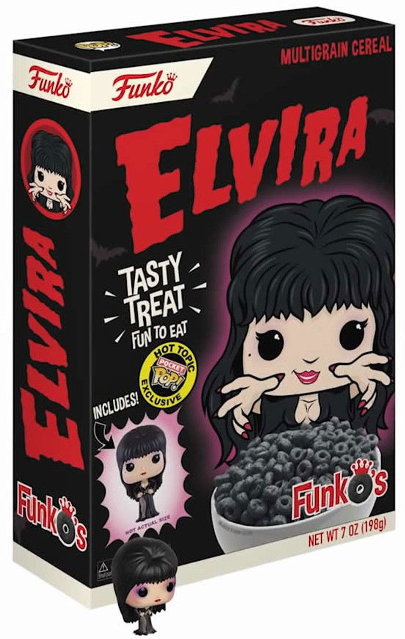 FunkO's Elvira Mistress of the Dark Exclusive Breakfast Cereal