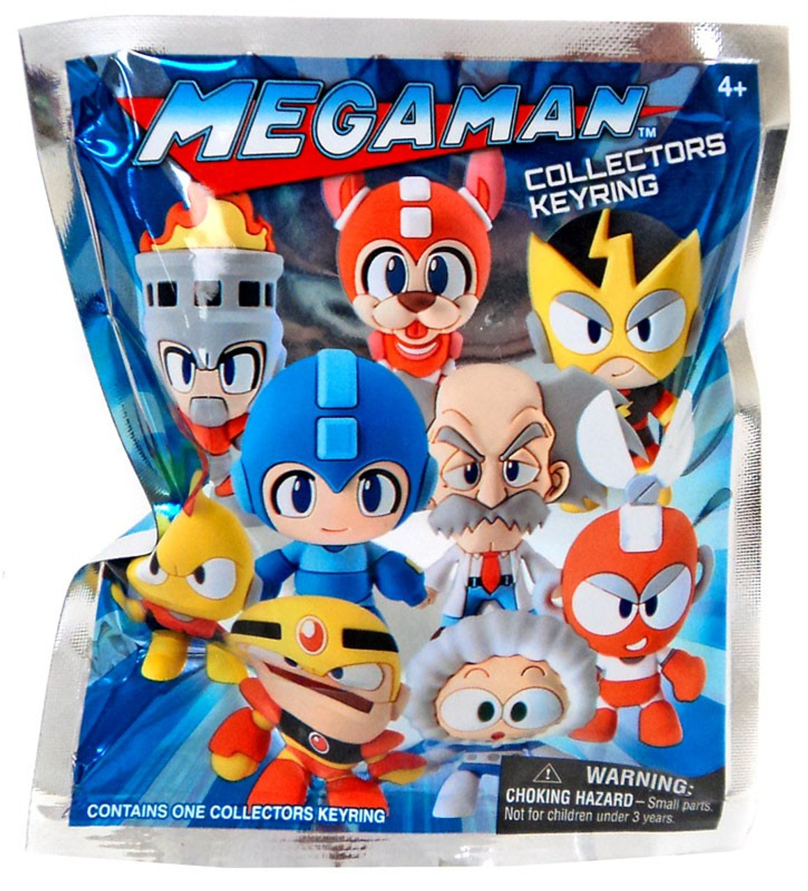 3D Figural Keyring Mega Man Mystery Pack
