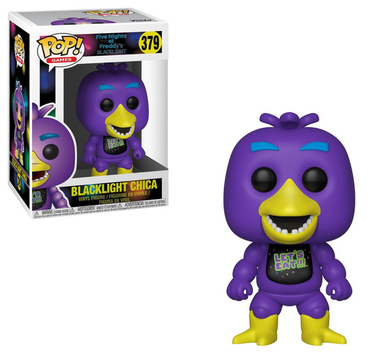 Funko Five Nights at Freddys Funko POP Games Blacklight ...