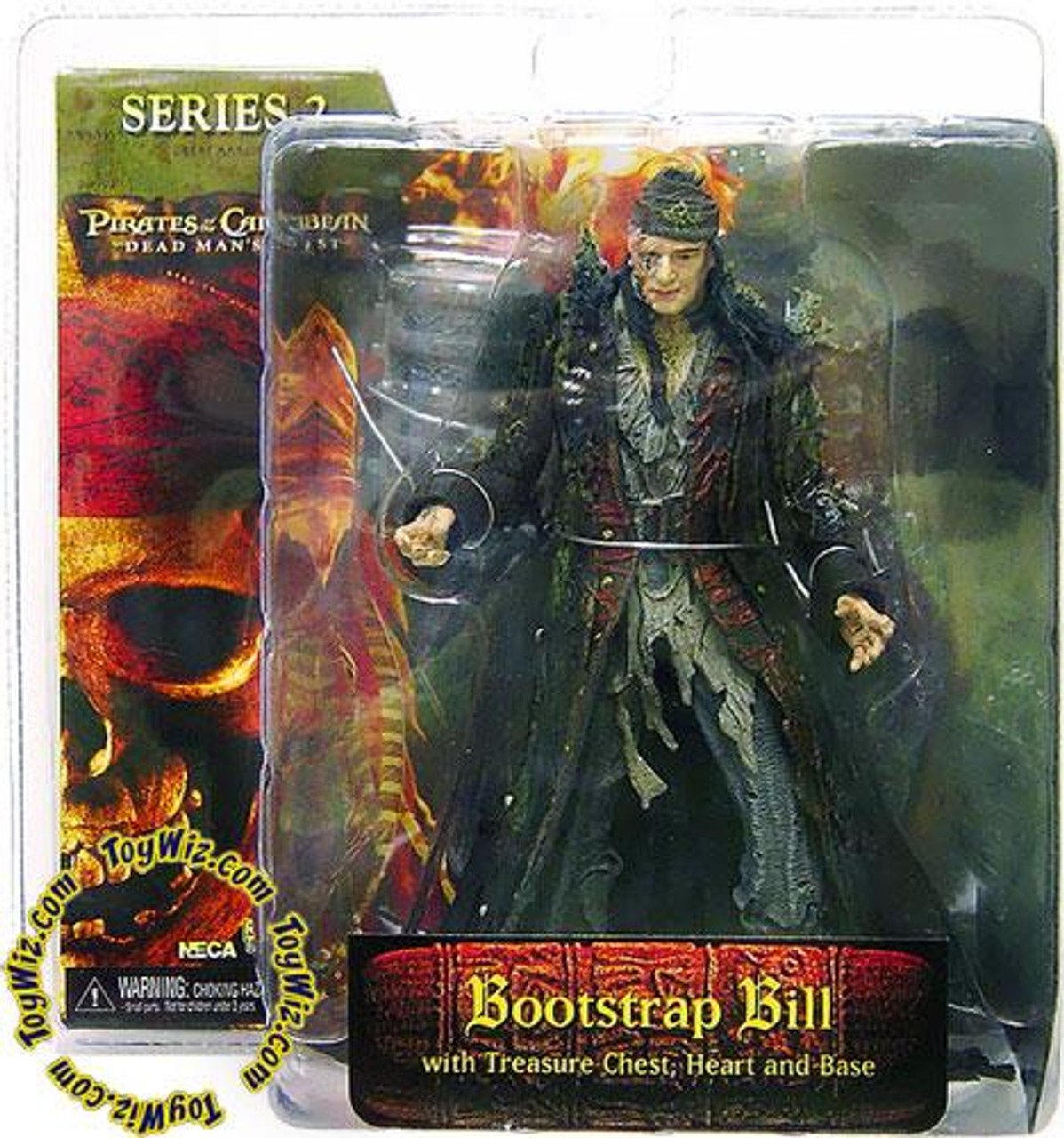 Neca Pirates Of The Caribbean Dead Mans Chest Series 2 Bootstrap Bill Turner 7 Action Figure