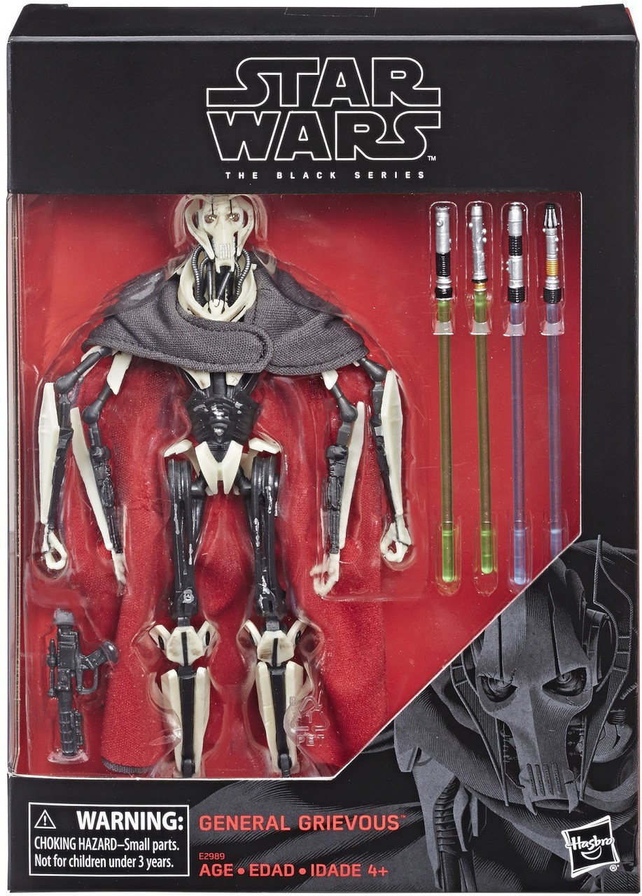 Star Wars Black Series General Grievous Exclusive Deluxe Action Figure (Pre-Order ships March)