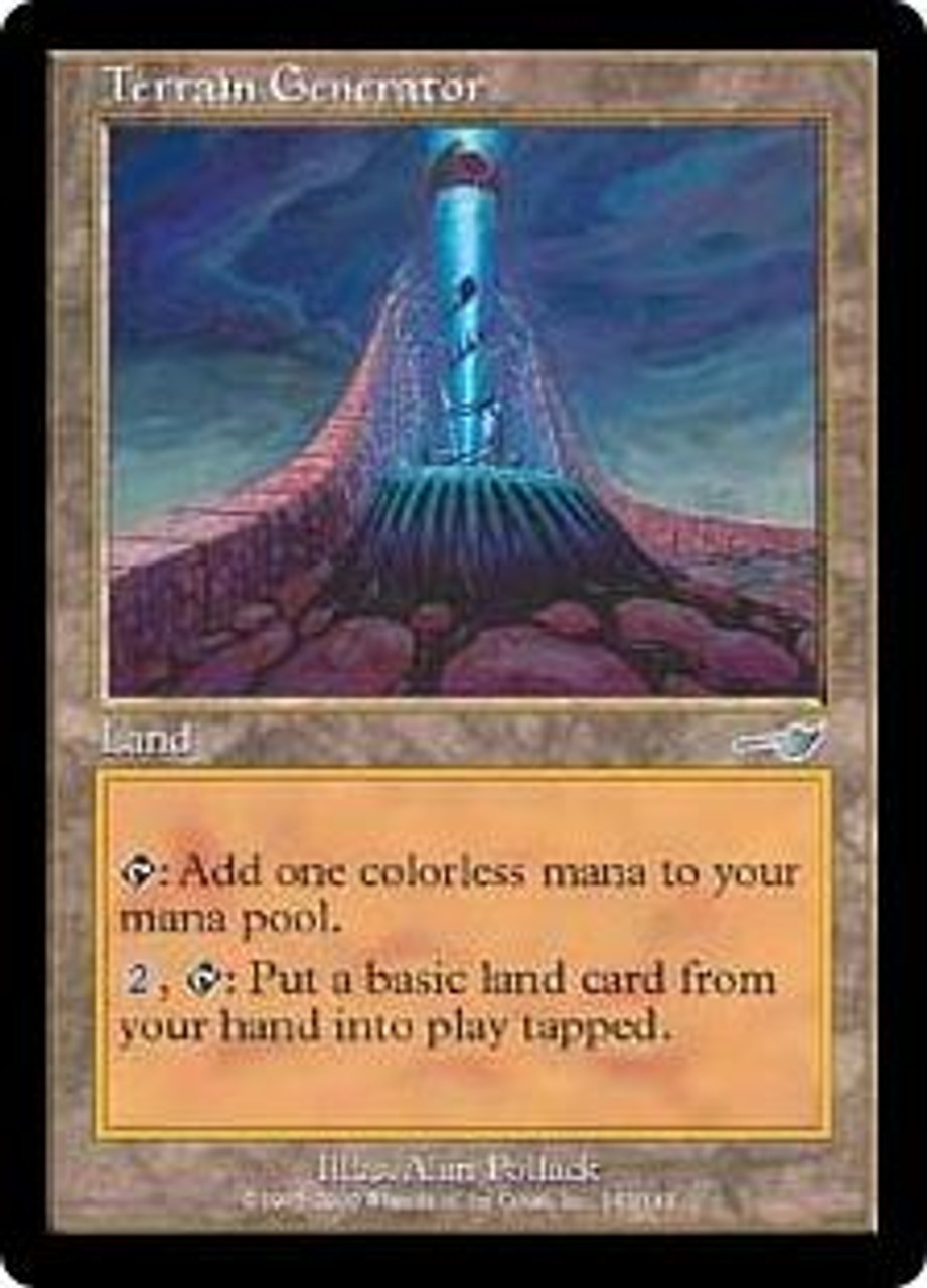 Magic The Gathering Nemesis Single Card Terrain Generator 143 ToyWiz