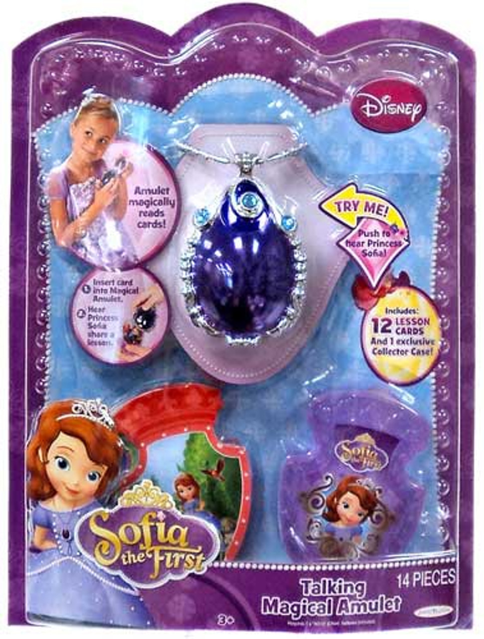 Disney Sofia the First Talking Magical Amulet Dress Up Toy Jakks Pacific - ToyWiz