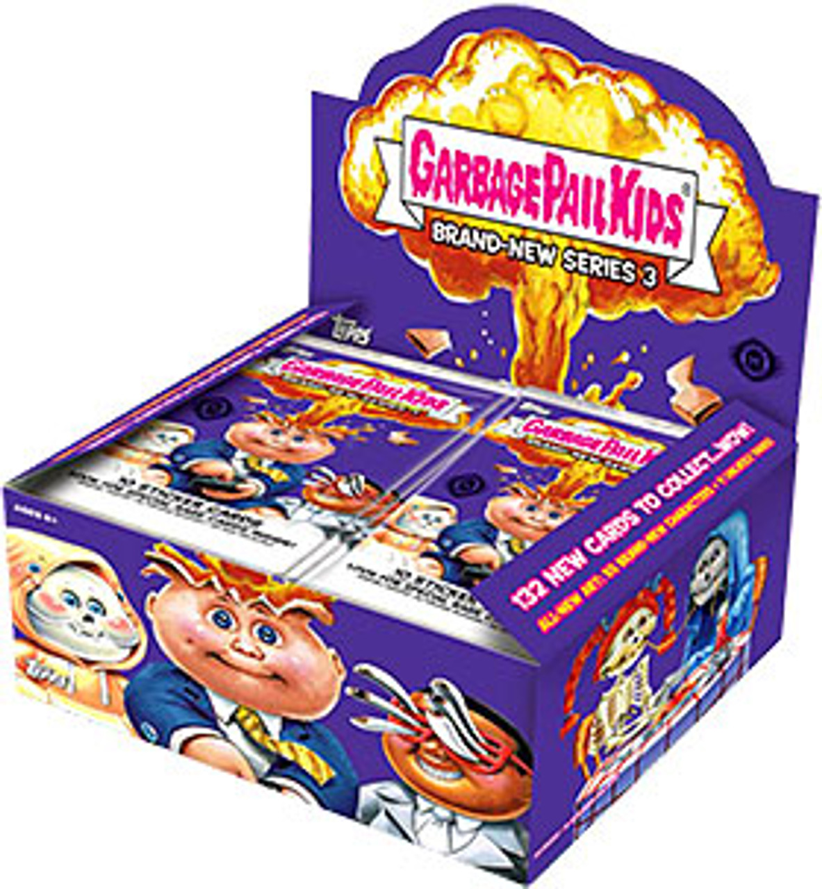 Garbage Pail Kids 2013 Brand New Series 3 Trading Card HOBBY Box 24