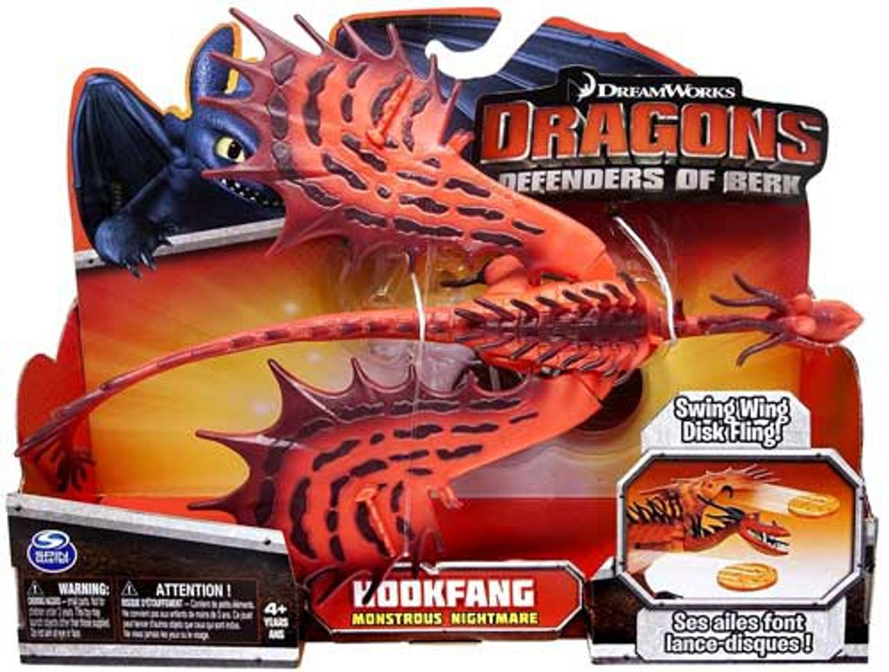 How To Train Your Dragon Defenders Of Berk Hookfang Action Figure ...