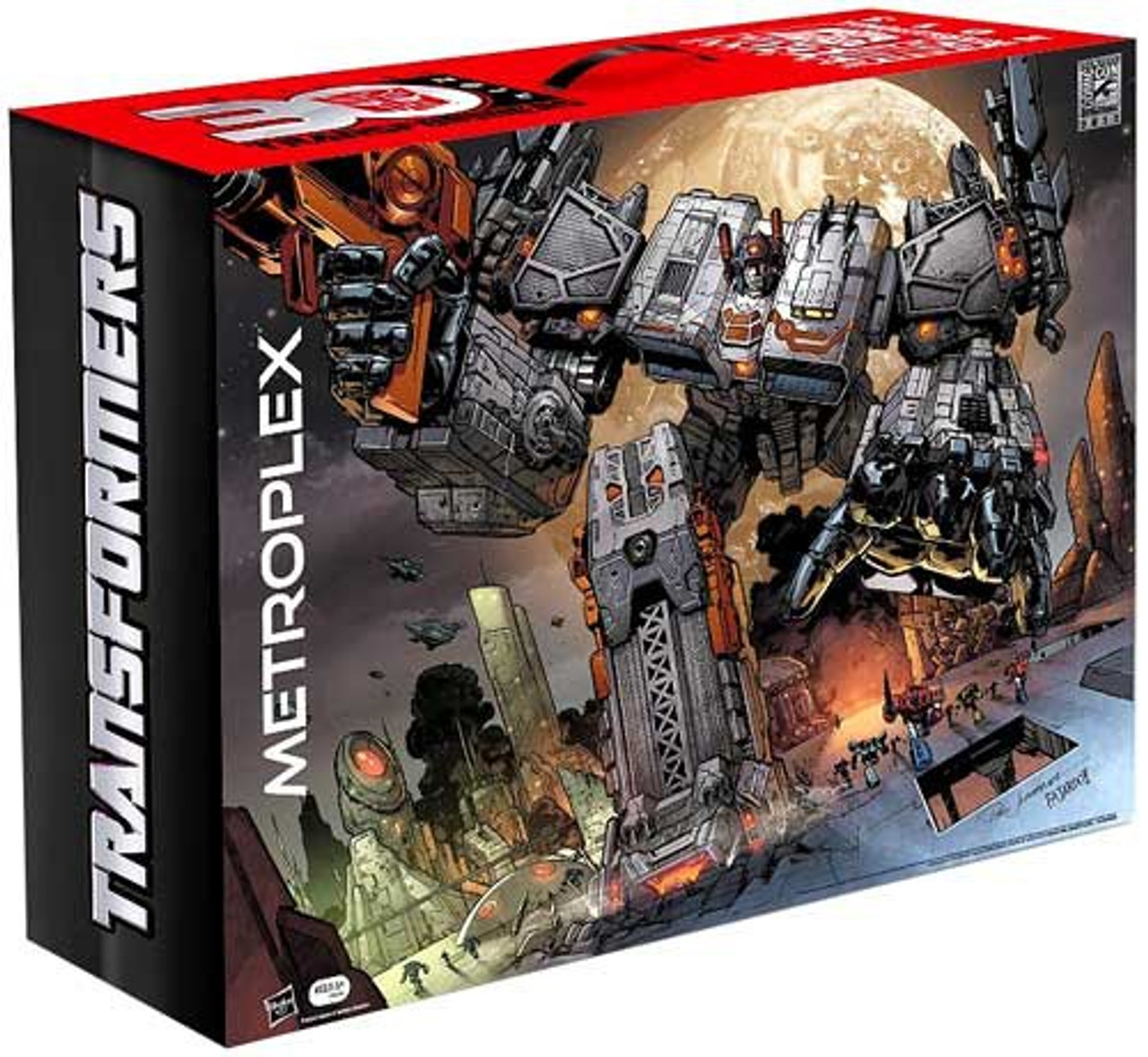 Transformers Titan Class Metroplex Exclusive Action Figure Hasbro Toys - ToyWiz