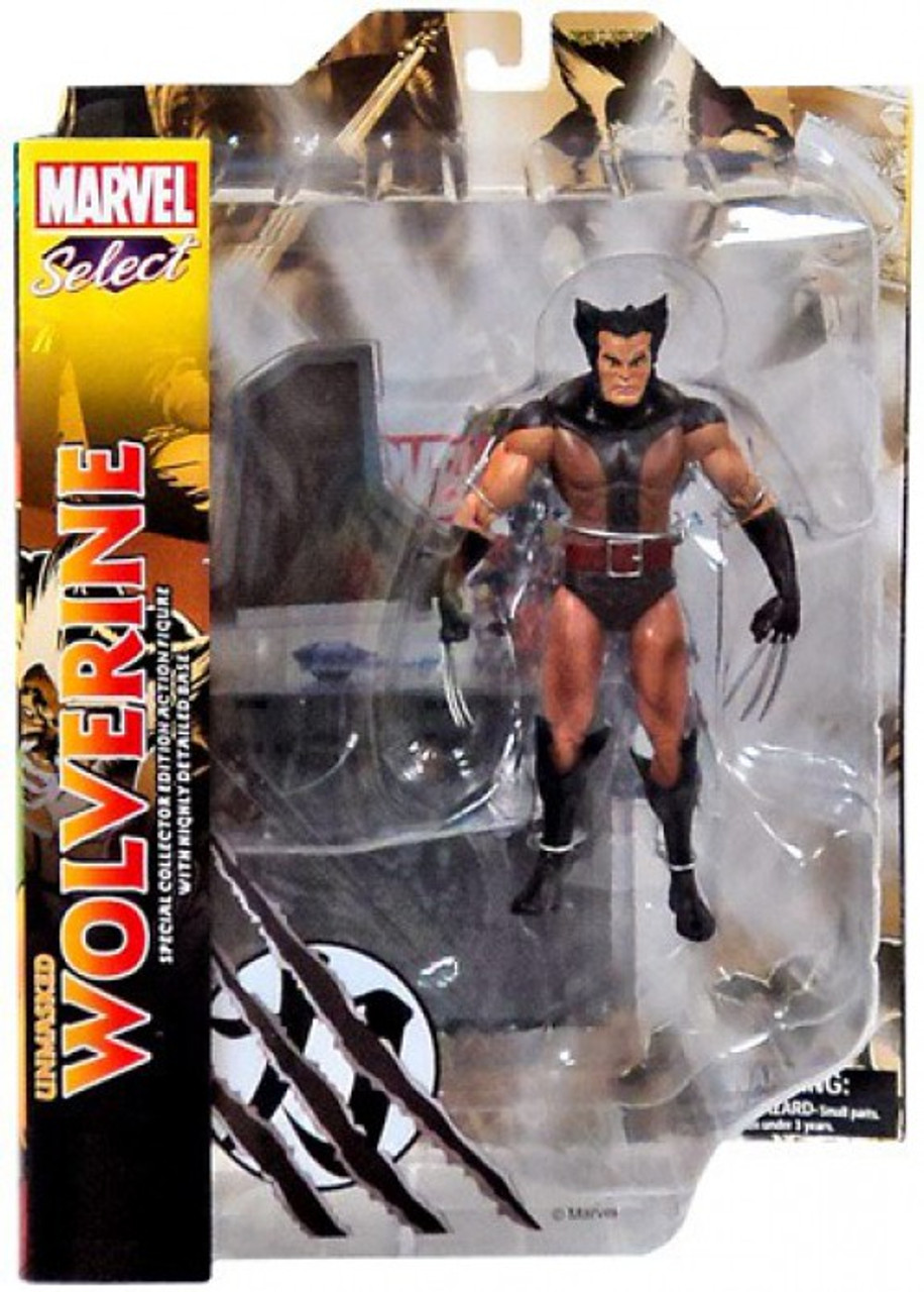 Marvel Marvel Select Unmasked Wolverine 7 Action Figure
