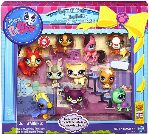 Littlest Pet Shop Collector Pack Exclusive Figure 10 Pack Hasbro Toys Littlest Pet Shop Collector Pack Exclusive Figure 10 Pack Hasbro Toys