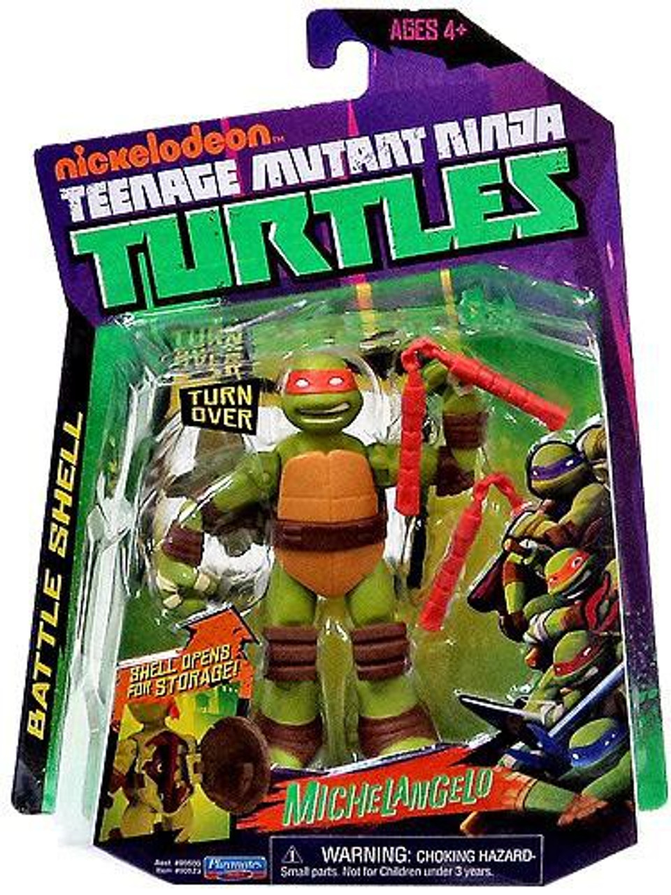 Teenage Mutant Ninja Turtles Nickelodeon Battle Shell Michelangelo 4 ... - Apiboklhr  67504.1461303977