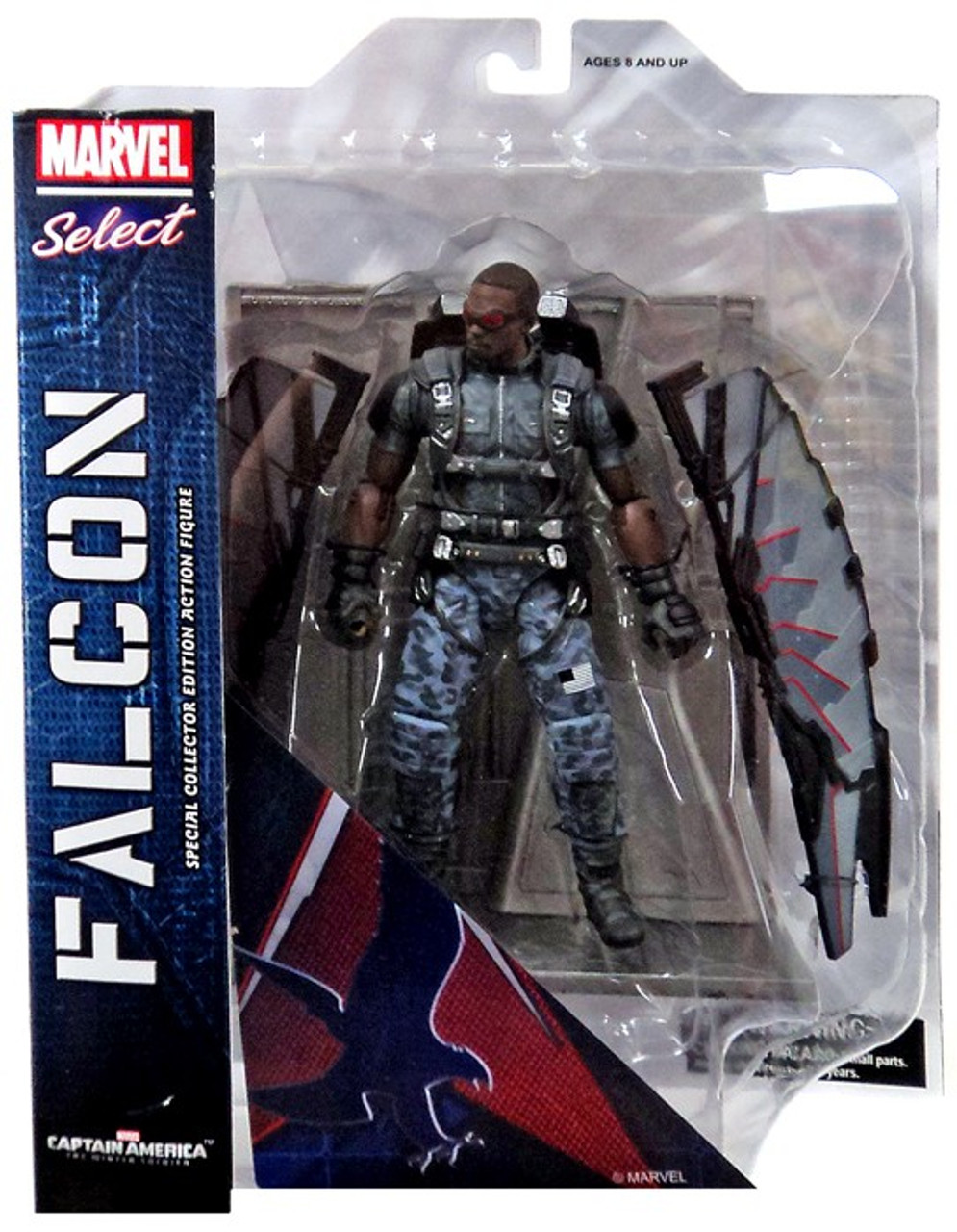 Captain America The Winter Soldier Marvel Select Falcon 7