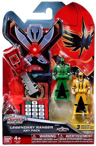 Power Rangers Super Megaforce Legendary Ranger Key Pack Roleplay Toy