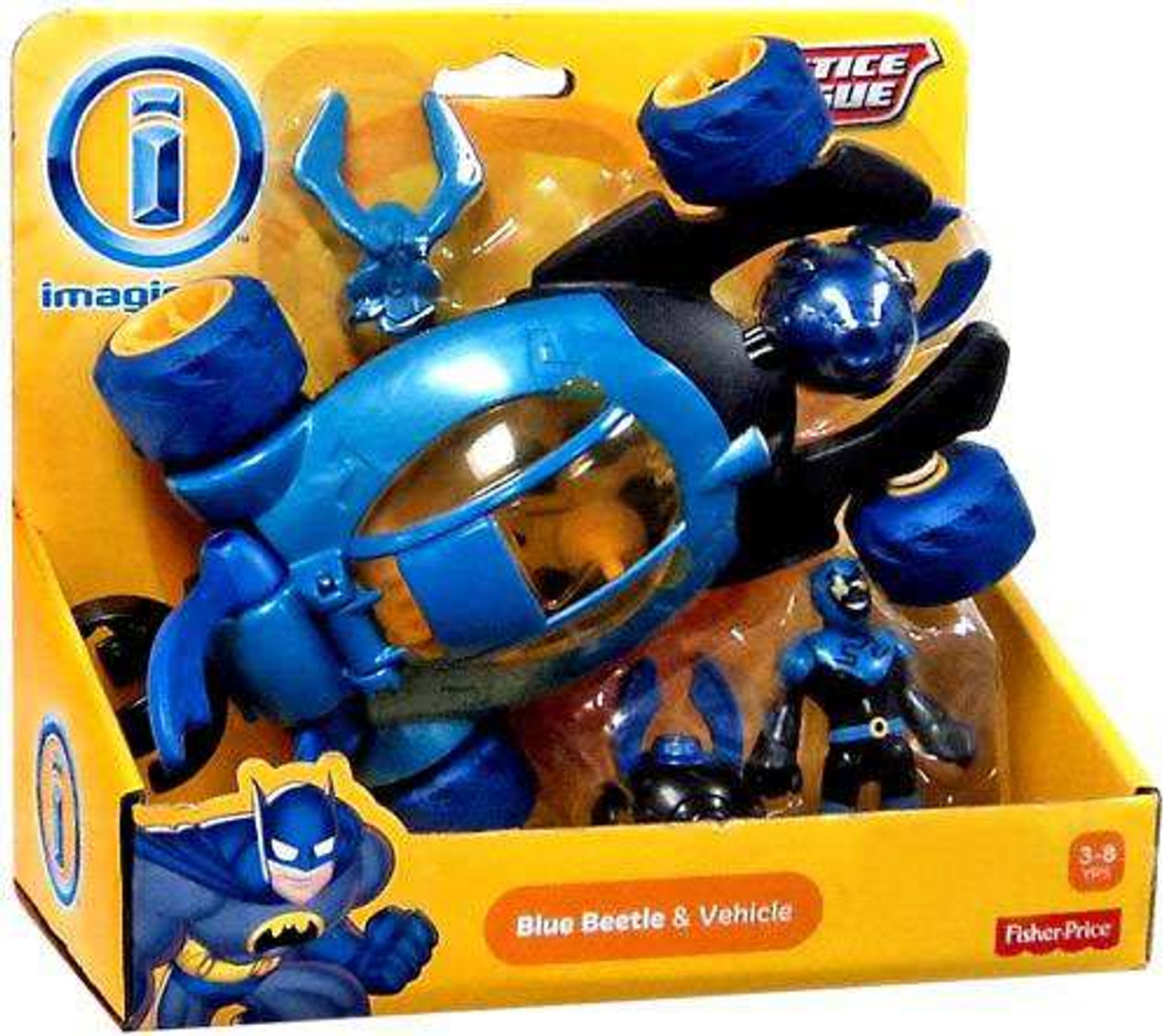 Fisher Price DC Super Friends Justice League Imaginext Blue Beetle