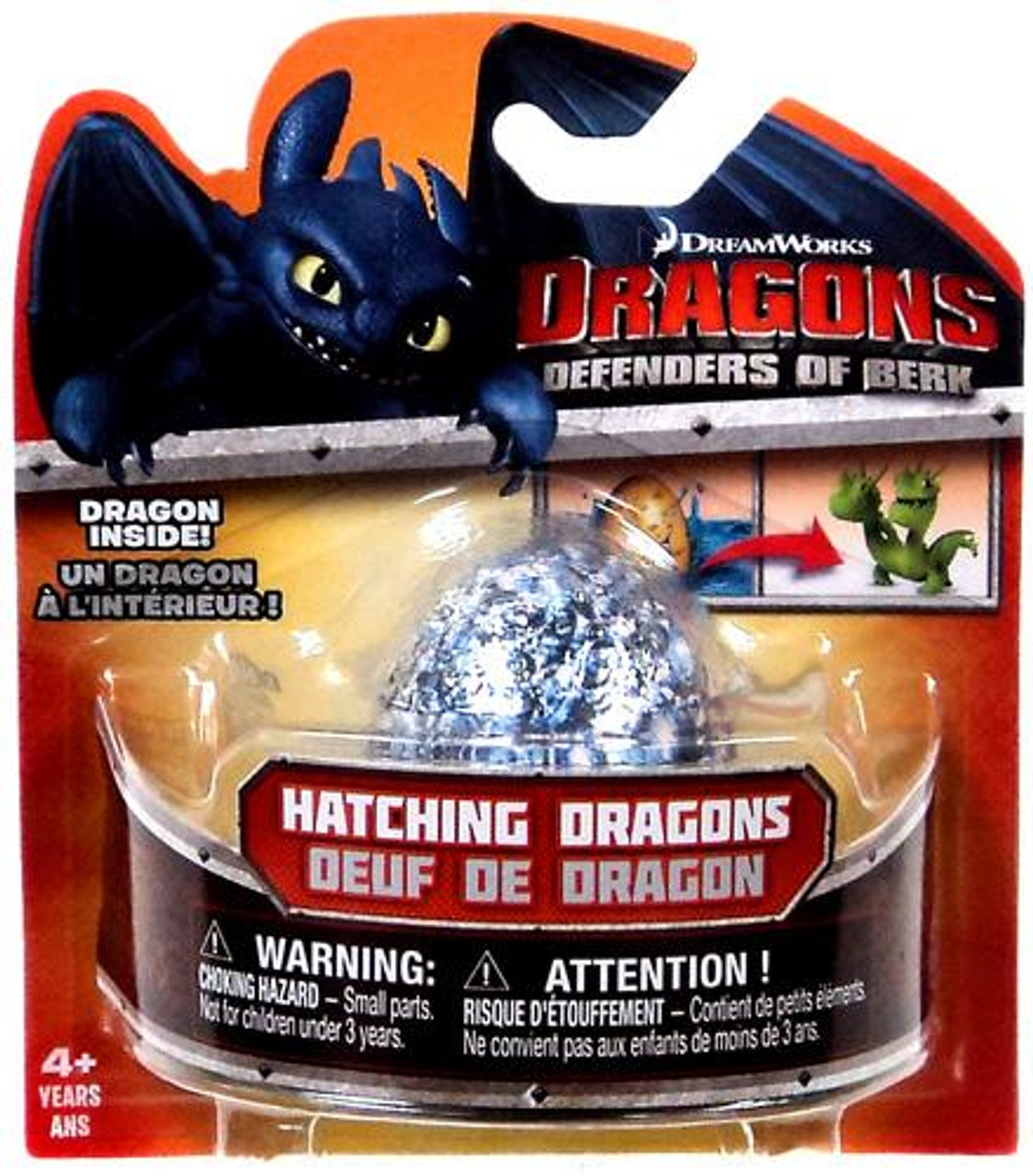 How to Train Your Dragon Dragons Defenders of Berk Hatching Dragons Figure Spin Master ToyWiz