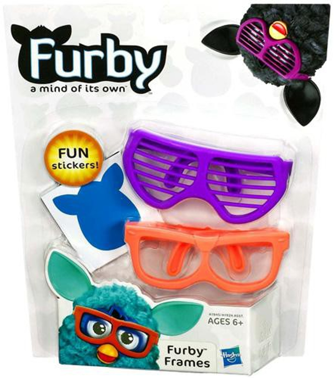 Furby Furby Frames Accessory Purple Orange Hasbro Toys ToyWiz