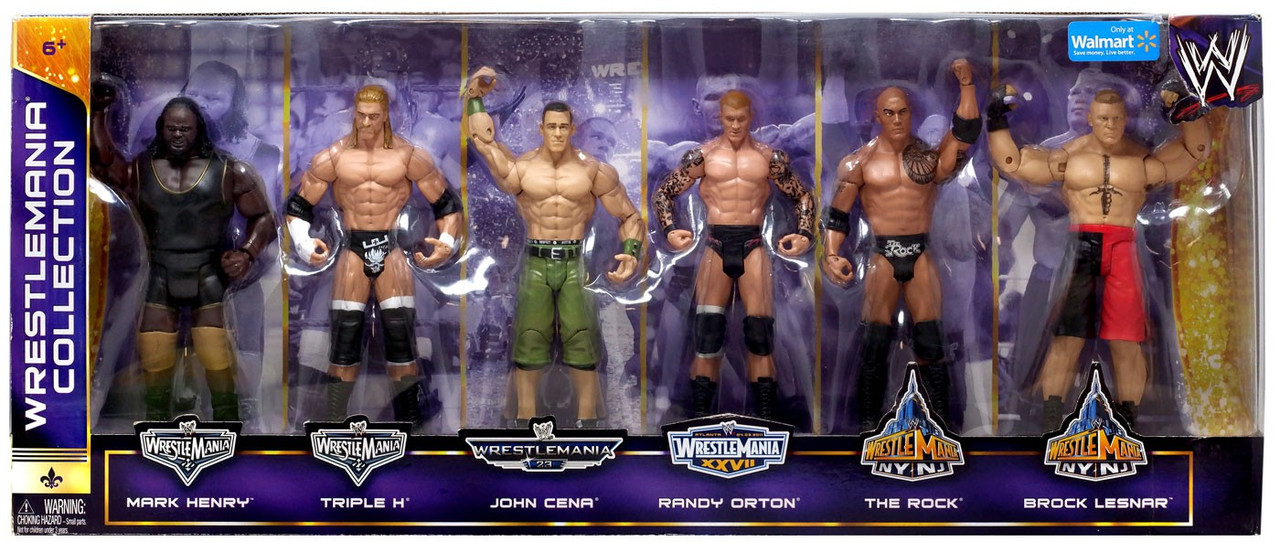 WWE Wrestling Henry, Triple H, Cena, Orton, Rock Lesnar Exclusive