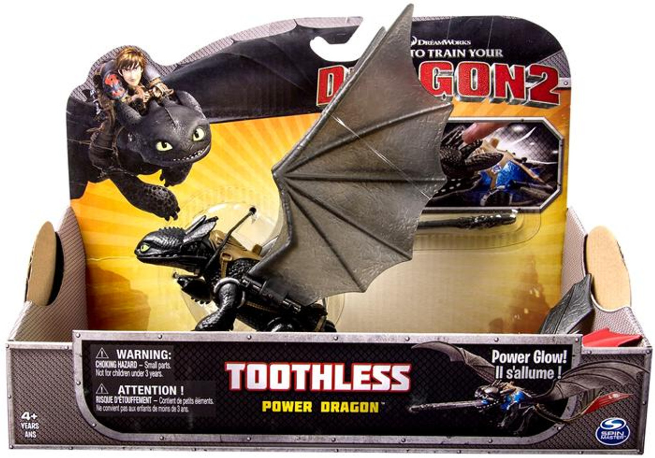 How To Train Your Dragon 2 Power Dragons Toothless Action Figure Power   How To Train Your Dragon 2 Power Dragon Figure Toothless Power Glow New 19  09663.1461312780 