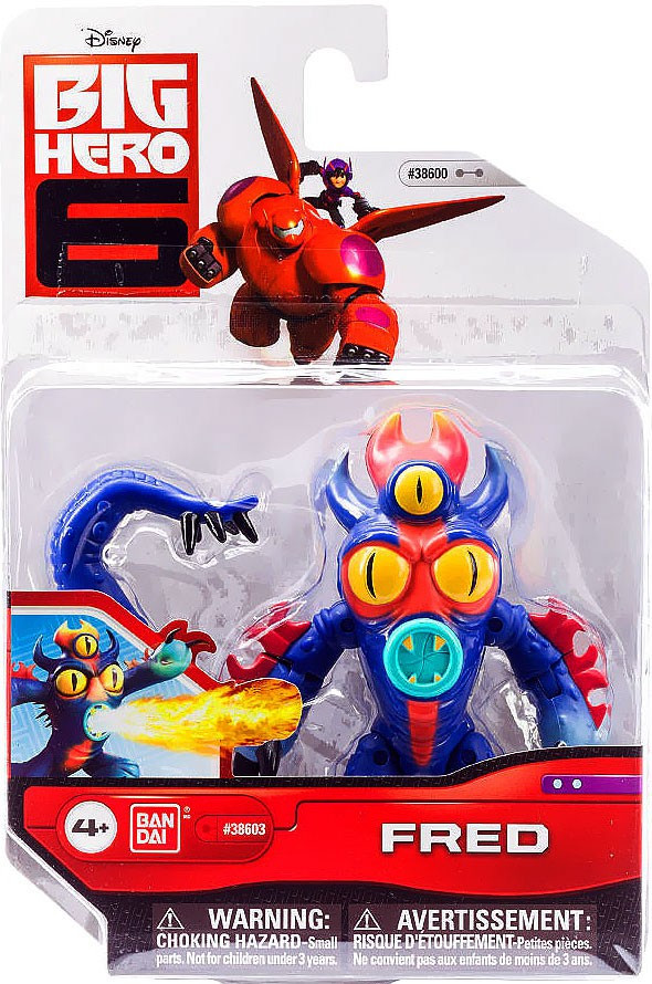 Bandai America Disney Big Hero 6 Fred Action Figure - DE