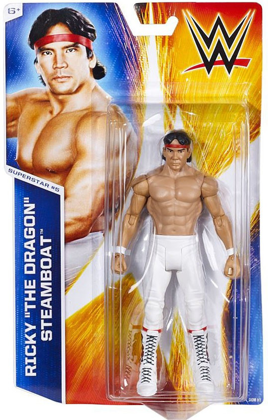 WWE Wrestling Series 45 Ricky The Dragon Steamboat Action Figure 5