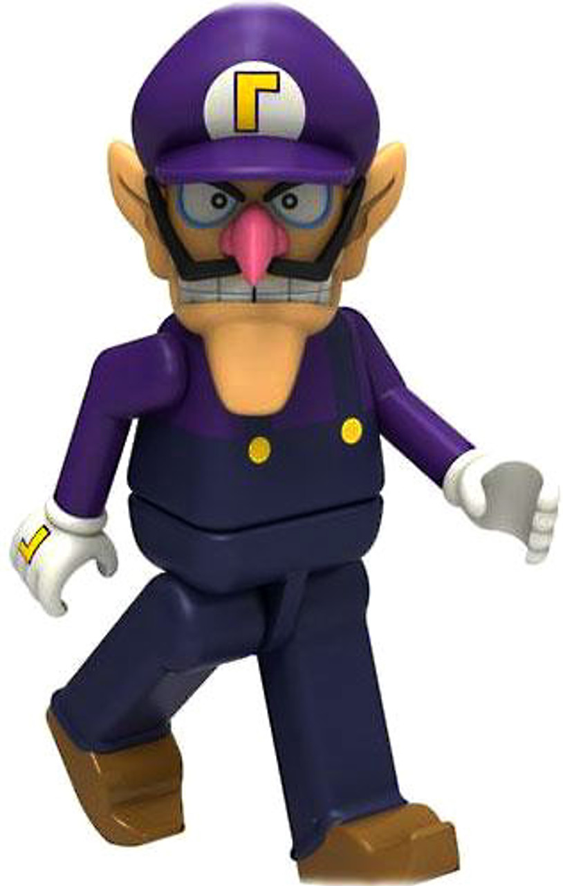 knex super mario wii waluigi 2 minifigure loose toywiz
