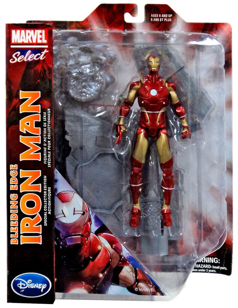 Marvel Iron Man Marvel Select Bleeding Edge Iron Man