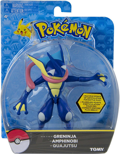 pokemon greninja action figure tomy toywiz