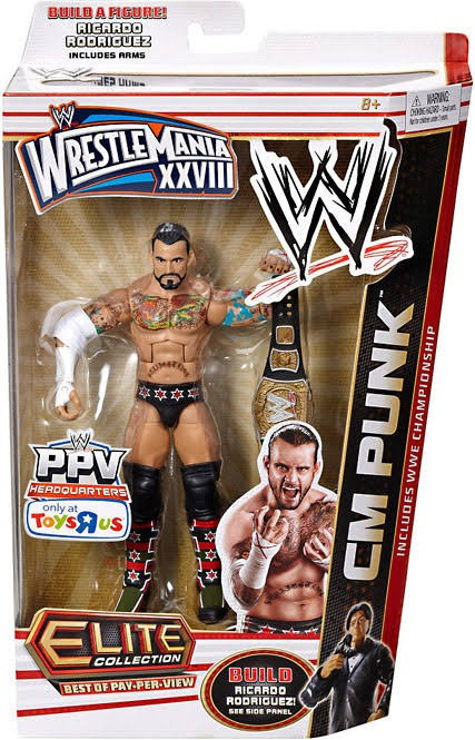 WWE Wrestling Elite Best of Pay Per View CM Punk Exclusive Action ...