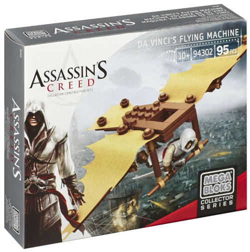 mega bloks assassin's creed da vinci's flying machine