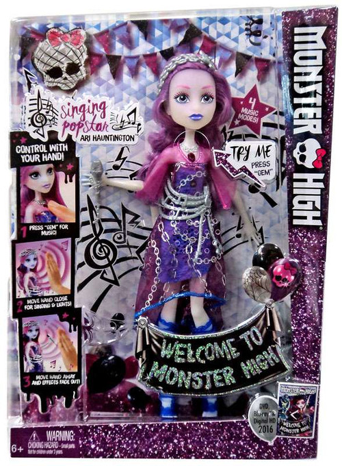 Monster High to Monster High Singing Pop Star Ari Hauntington