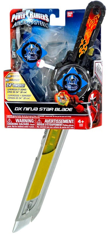 Power Rangers Ninja Steel DX Ninja Star Blade Roleplay Toy ...