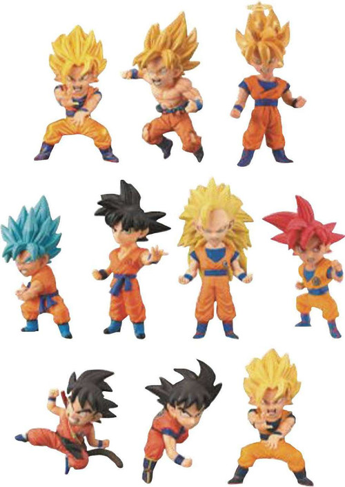 Dragon Ball Super WCF Gokus Many Forms 25 Mystery Pack BanPresto Dragon Ball Super WCF Gokus Many Forms 25 Mystery Pack BanPresto